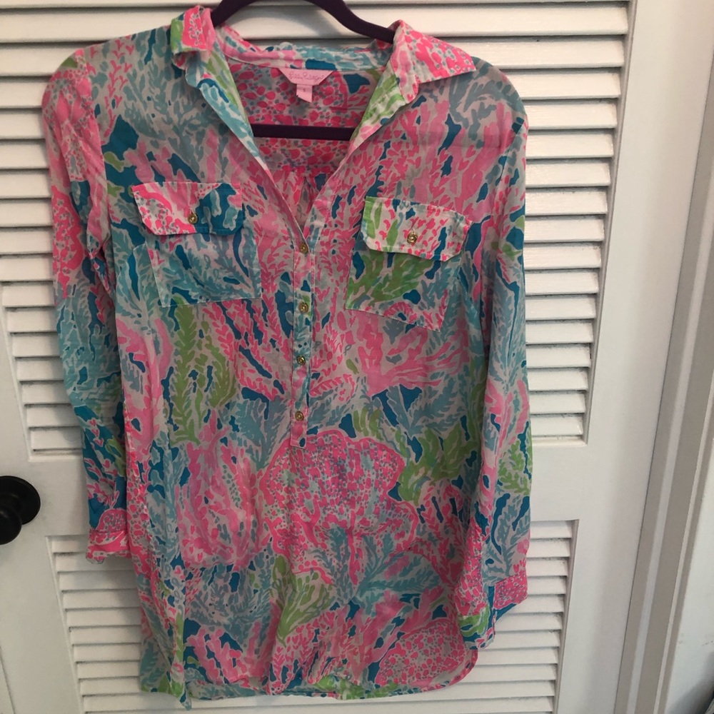 Lily Pulitzer Cover Up 👙